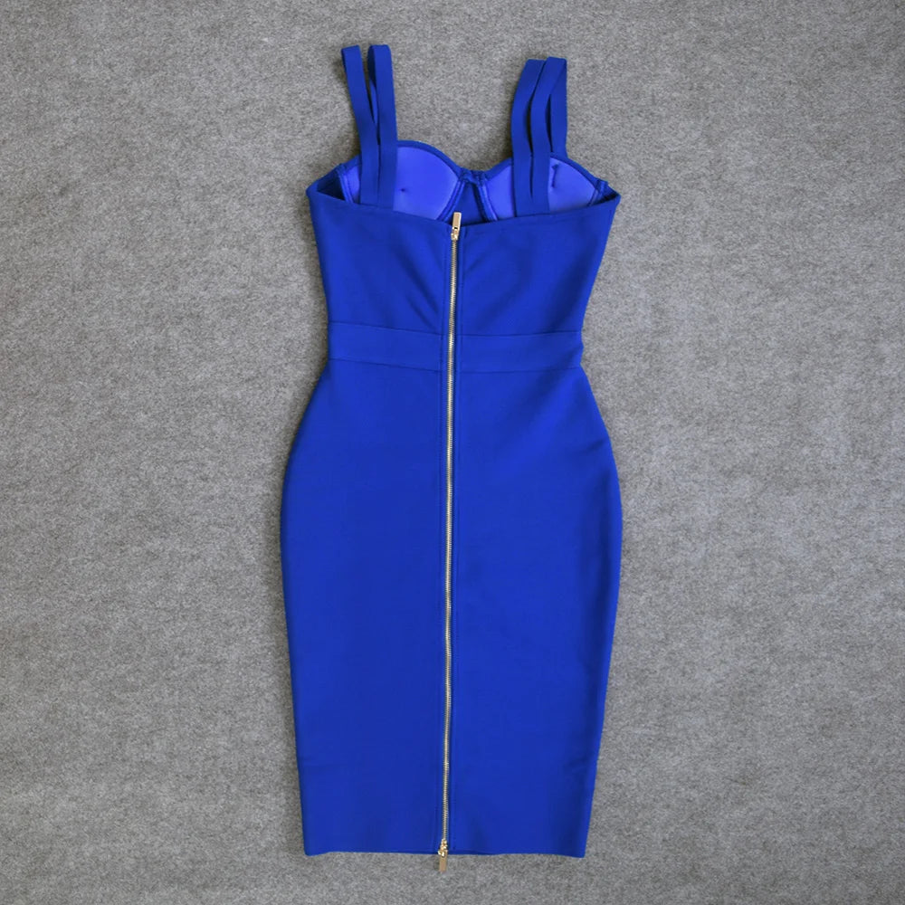 adiance Luxe Rhinestone Maxi Dress