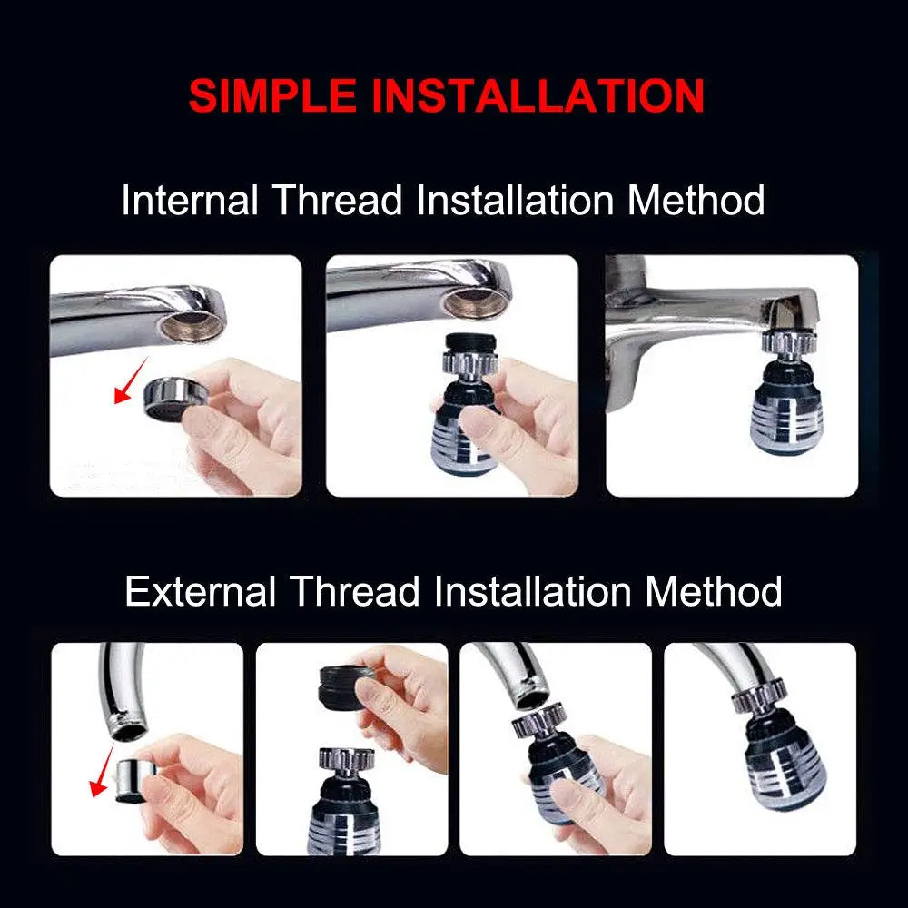 Adjustable Faucet Water Diffuser
