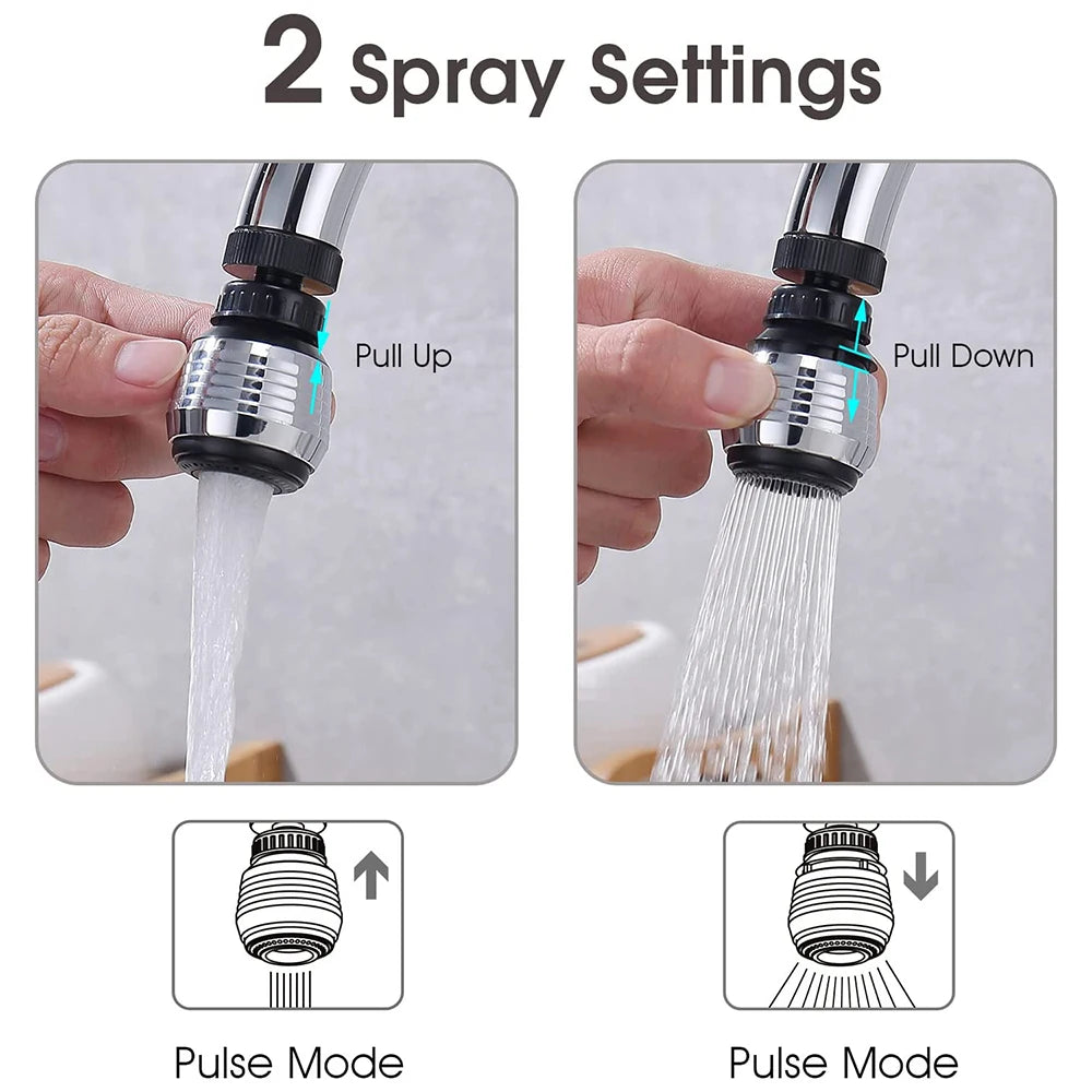 Adjustable Faucet Water Diffuser
