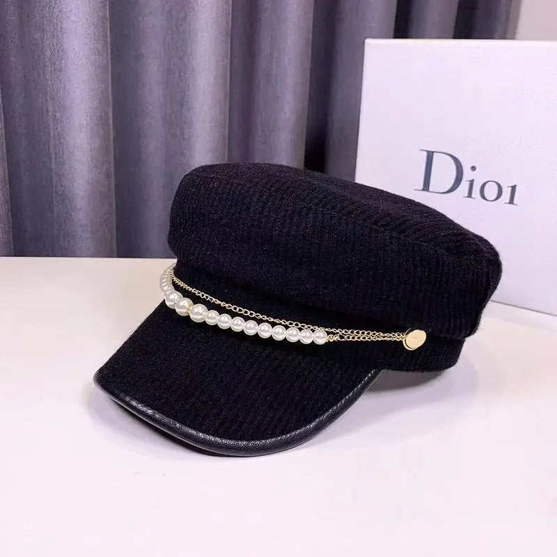 PearlNavy Beret