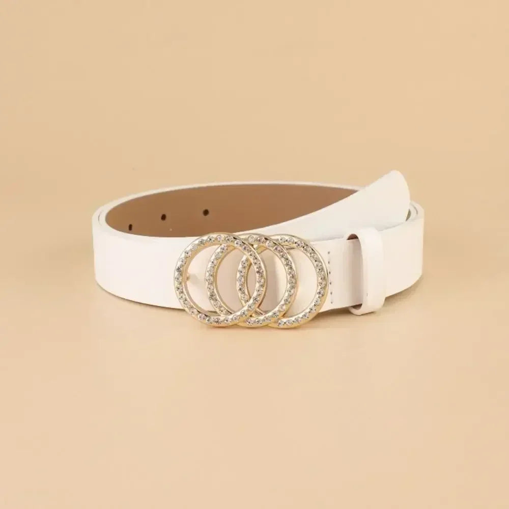 Elegance Loop Leather Belt