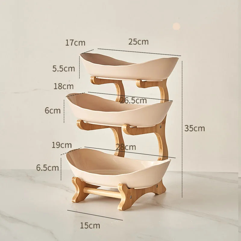 Eleganza Multi-Tier Fruit Stand