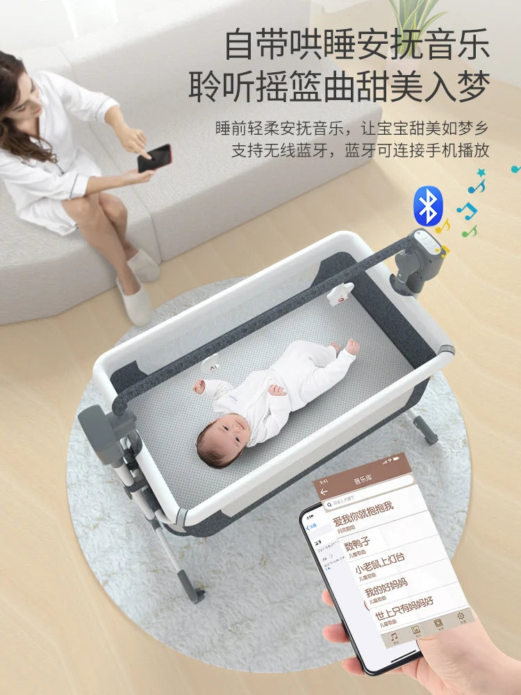 SnuggleNest Baby Crib