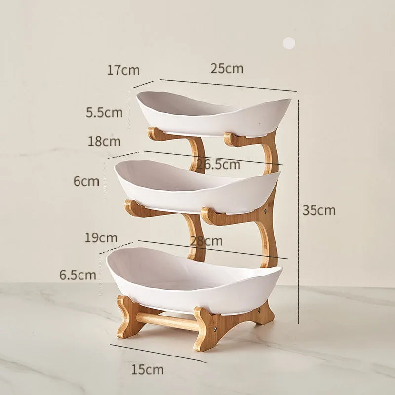 Eleganza Multi-Tier Fruit Stand