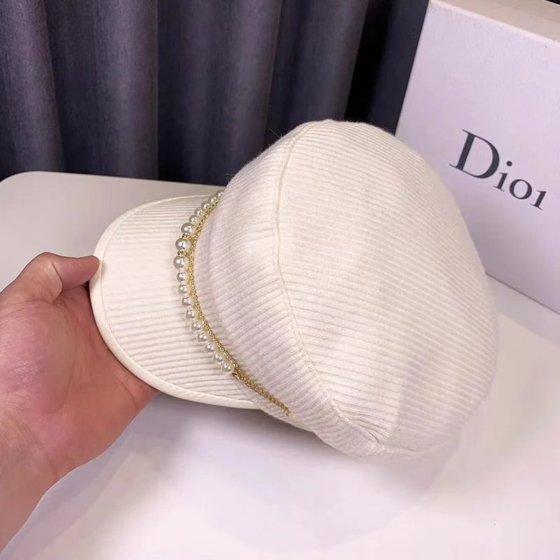 PearlNavy Beret