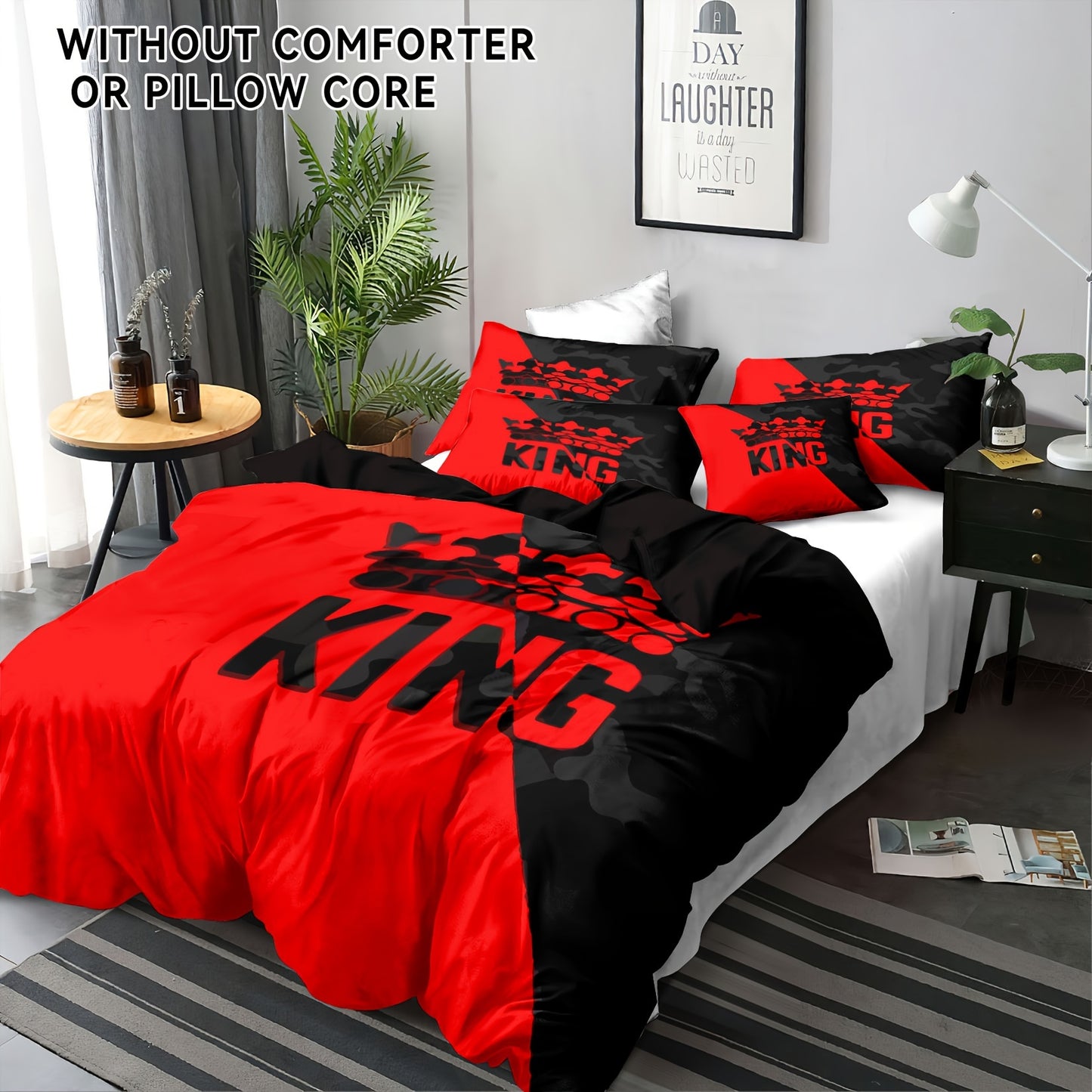 RoyalRest King & Crown Duvet Set