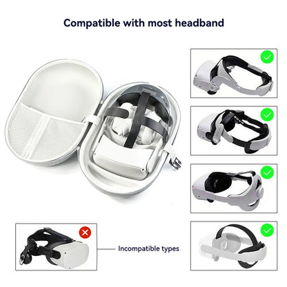 PowerStrap Pro: Extended Play VR Head Strap for Meta/Oculus Quest 2