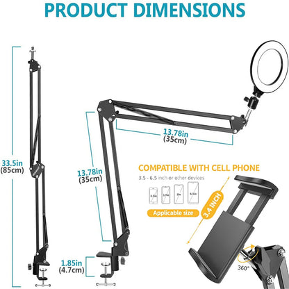 LumiStand Pro: The Ultimate LED Selfie Ring Light