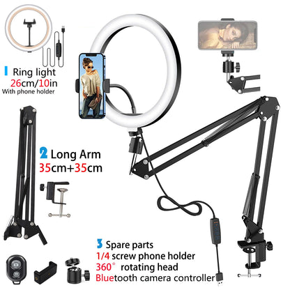 LumiStand Pro: The Ultimate LED Selfie Ring Light