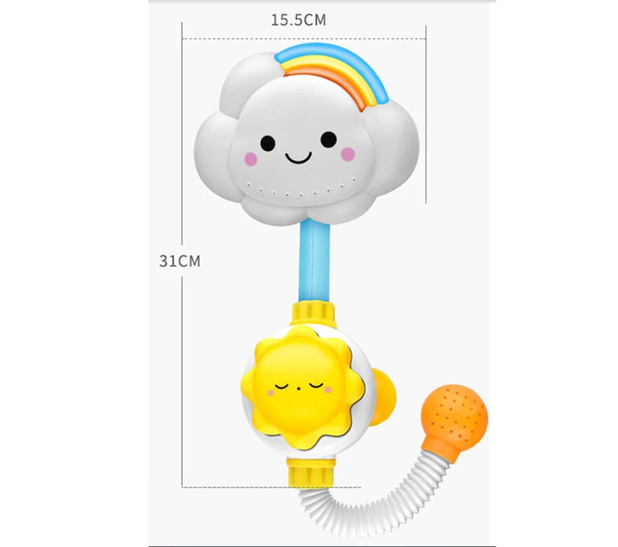 CloudySprinkle Bath Toy