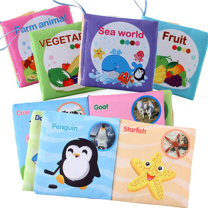 Tiny Tots™ Cognitive Cloth Book Set