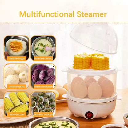 EggMaster Duo: Multifunctional Egg Cooker