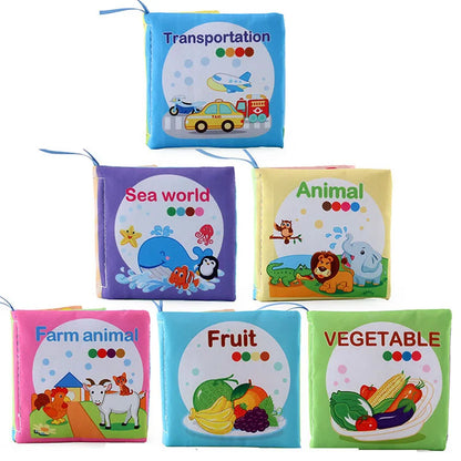 Tiny Tots™ Cognitive Cloth Book Set