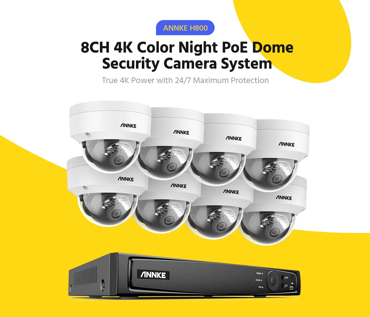 VisionGuard 4K CCTV System