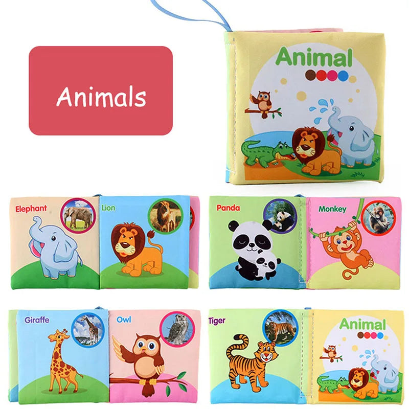 Tiny Tots™ Cognitive Cloth Book Set