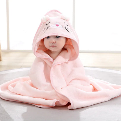 SnugglePaws Animal Hooded Towel