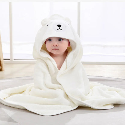 SnugglePaws Animal Hooded Towel