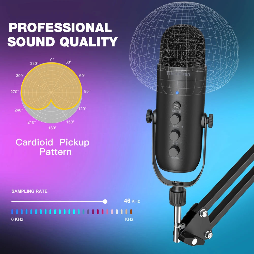 StreamCast Pro: USB Podcast Mic Kit