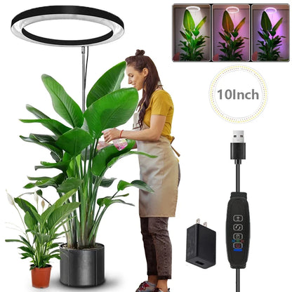 GrowGlow Pro Adjustable Plant Light