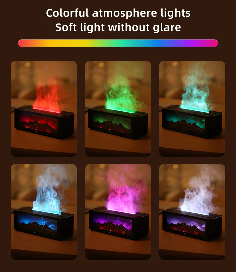 AromaGlow Fireplace Humidifier