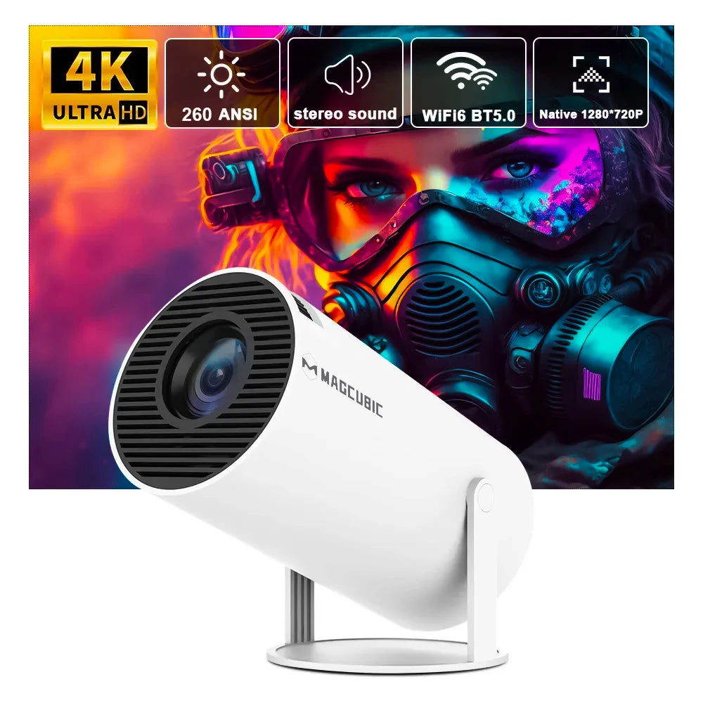 Projecteur de cinéma Transpeed Hydra 4K WiFi6