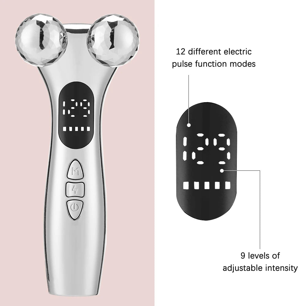 VibeLift Pro: 4D EMS Facial Roller