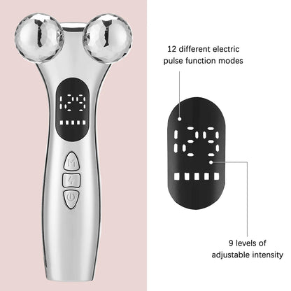 VibeLift Pro: 4D EMS Facial Roller