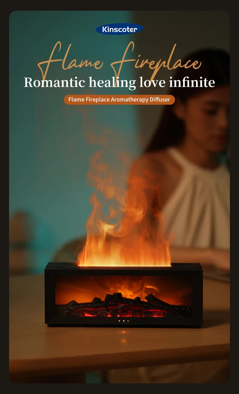 AromaGlow Fireplace Humidifier