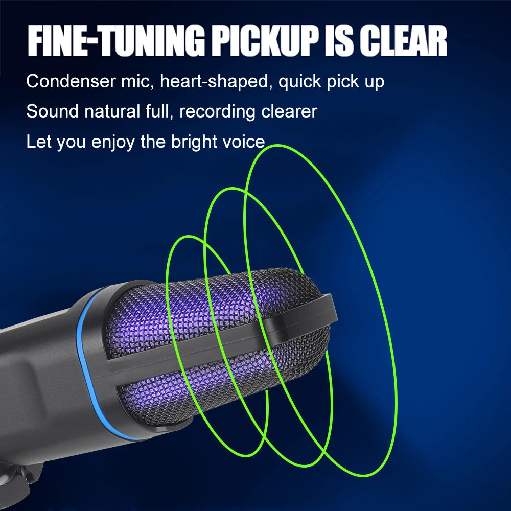 ClearCast RGB: Gaming & Podcast USB Mic