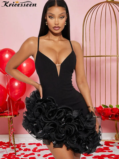 Scarlet Elegance Dress
