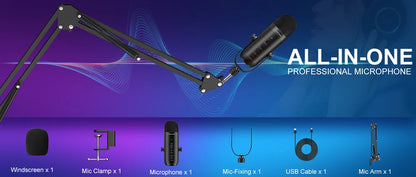 StreamCast Pro: USB Podcast Mic Kit