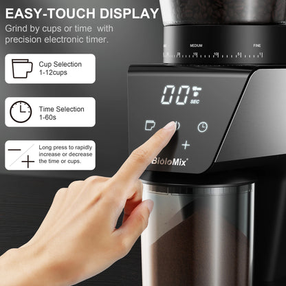 GrindMaster 30: Precision Coffee Grinder