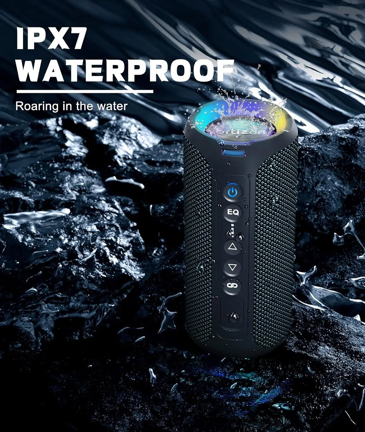 BassBlaze 40W: Ultimate Outdoor Bluetooth Speaker