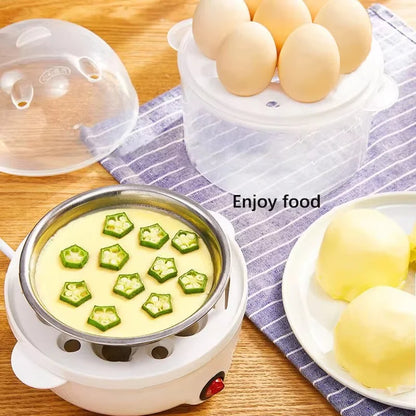 EggMaster Duo: Multifunctional Egg Cooker