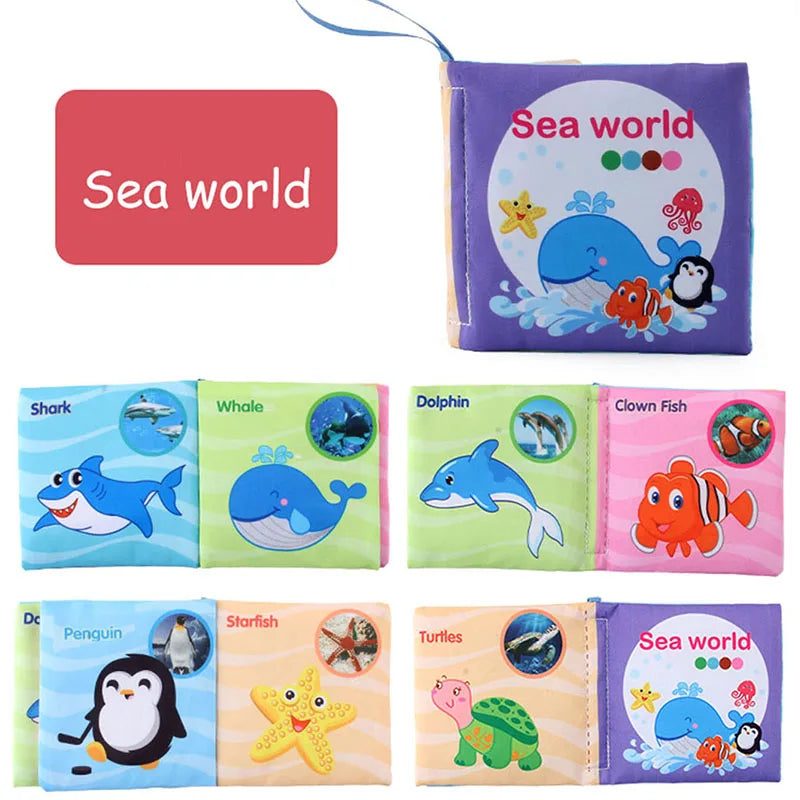 Tiny Tots™ Cognitive Cloth Book Set