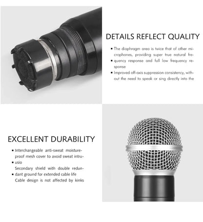 SoundWave Pro: Wireless UHF Microphone System