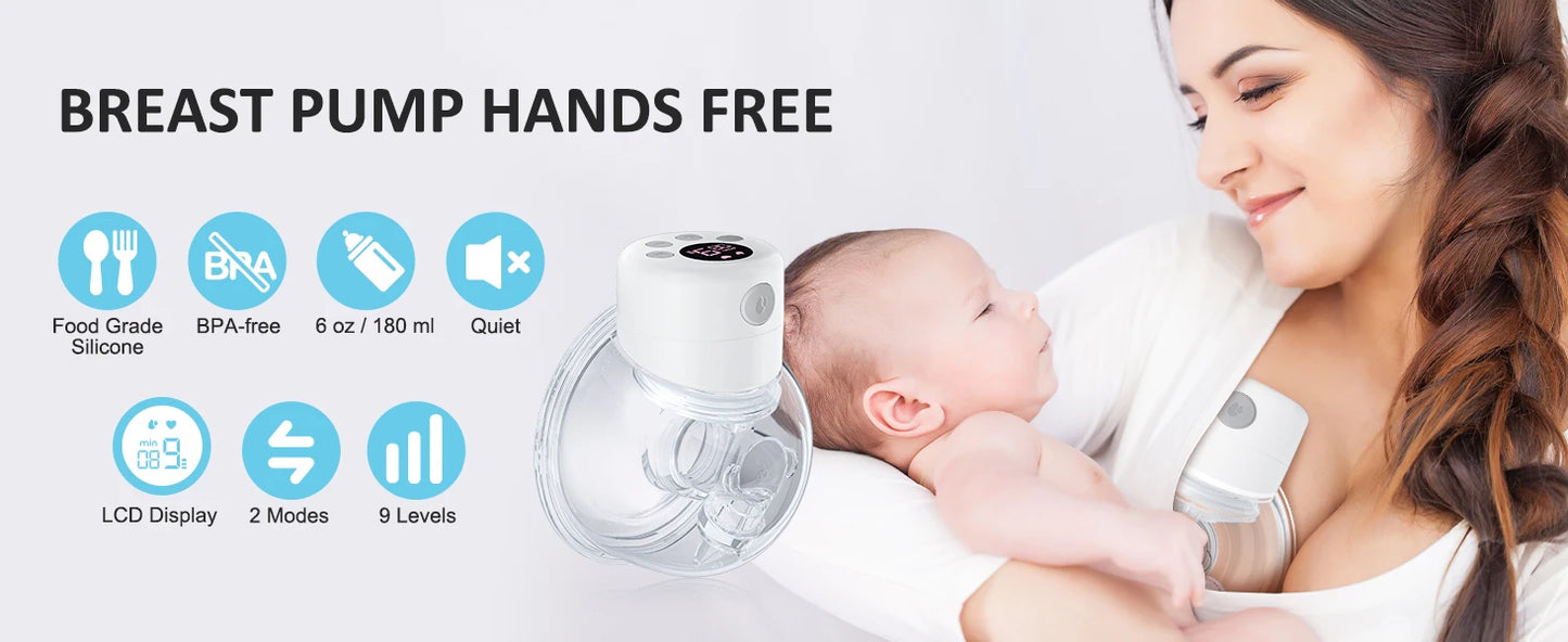 MumEase S12: Wearable Wireless Breast Pump