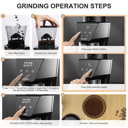 GrindMaster 30: Precision Coffee Grinder