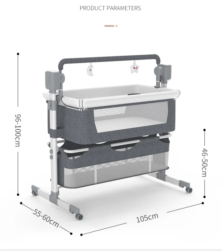 SnuggleNest Baby Crib