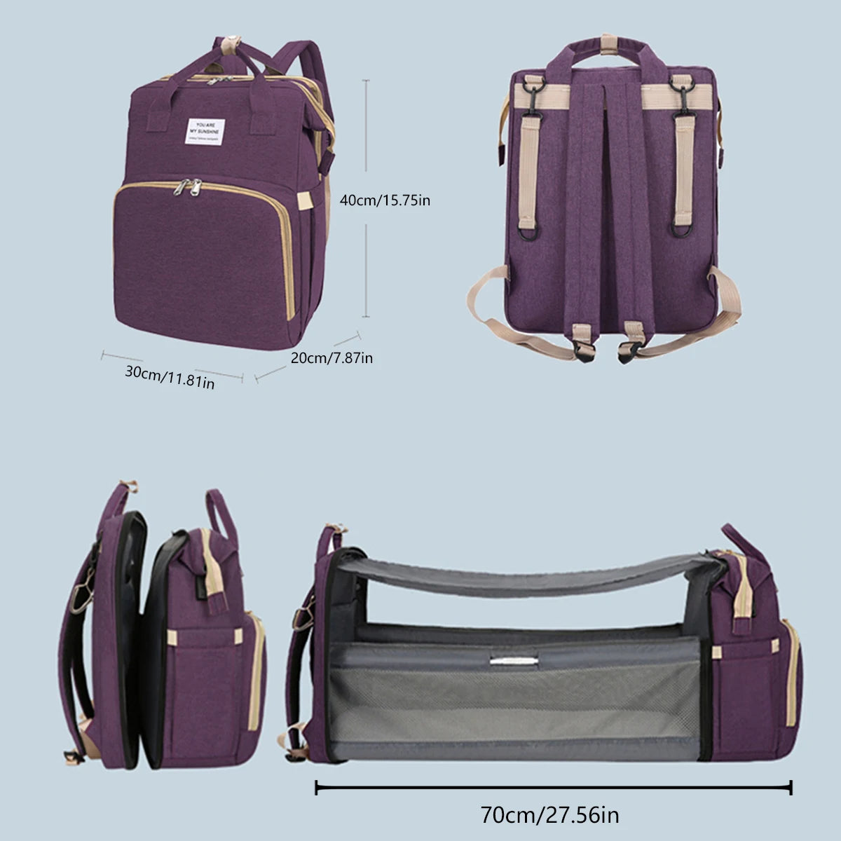 MommyMate Foldable Diaper Bag