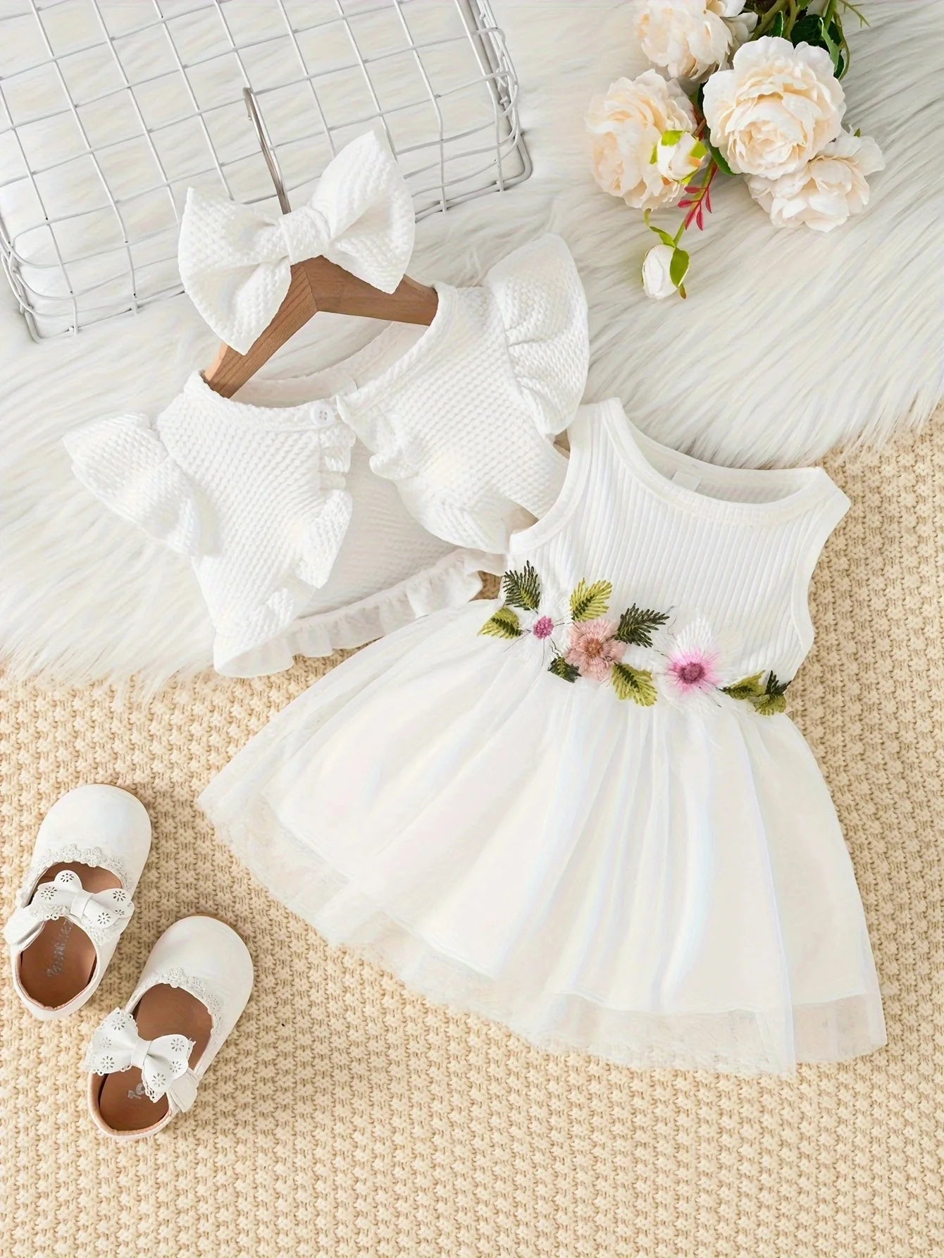 FloralBreeze Baby Summer Set