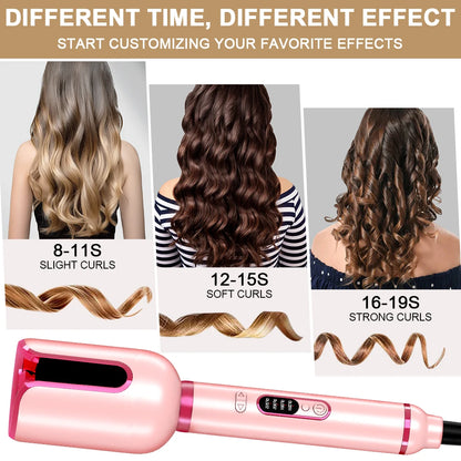 CurlMaster Pro: Automatic Ceramic Hair Curler