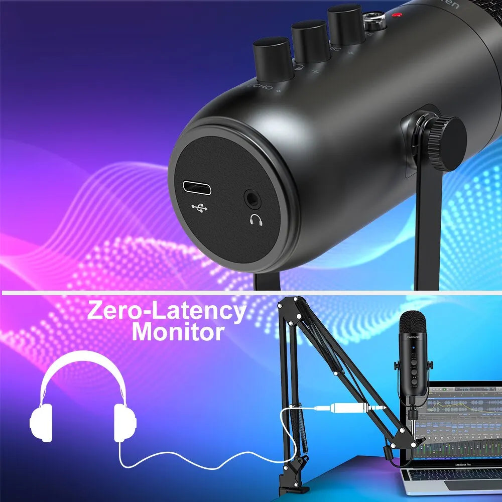 StreamCast Pro: USB Podcast Mic Kit