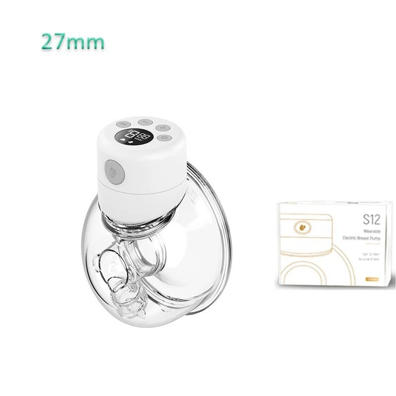 MumEase S12: Wearable Wireless Breast Pump