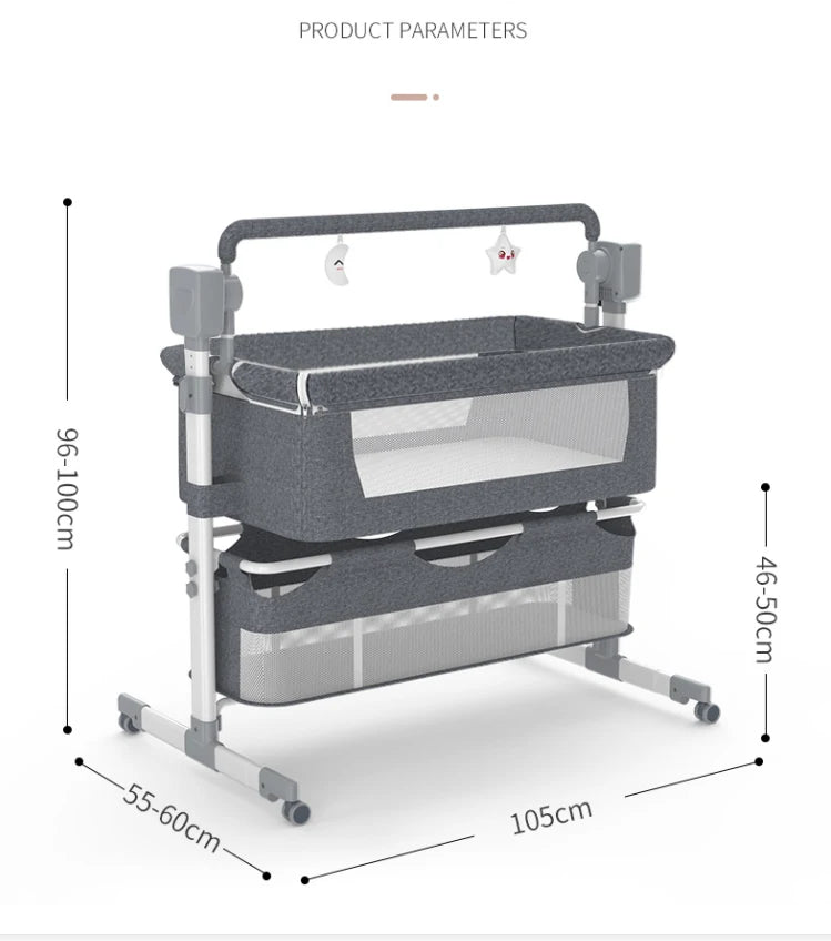 SnuggleNest Baby Crib