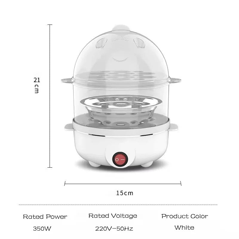 EggMaster Duo: Multifunctional Egg Cooker