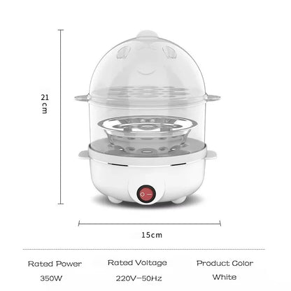 EggMaster Duo: Multifunctional Egg Cooker