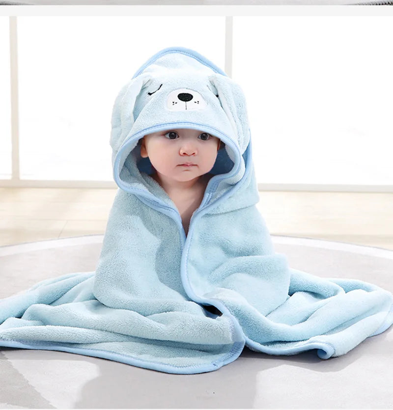 SnugglePaws Animal Hooded Towel