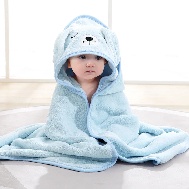 SnugglePaws Animal Hooded Towel