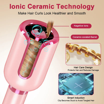 CurlMaster Pro: Automatic Ceramic Hair Curler